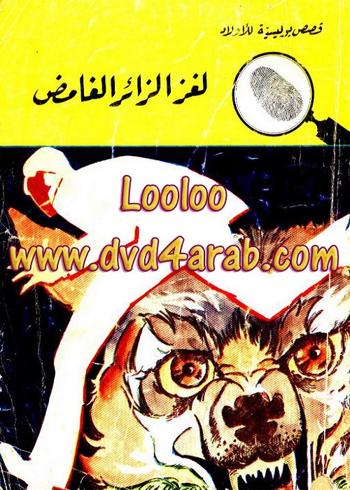 لغز الزائر الغامض : المغامرون الخمسة